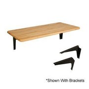 Wisconsin Bench Global Industrial„¢ ADA Locker Room Bench Top, Hardwood, 48"W x 24"D x 1-1/4"Thick LBS 24X48 (ADA)